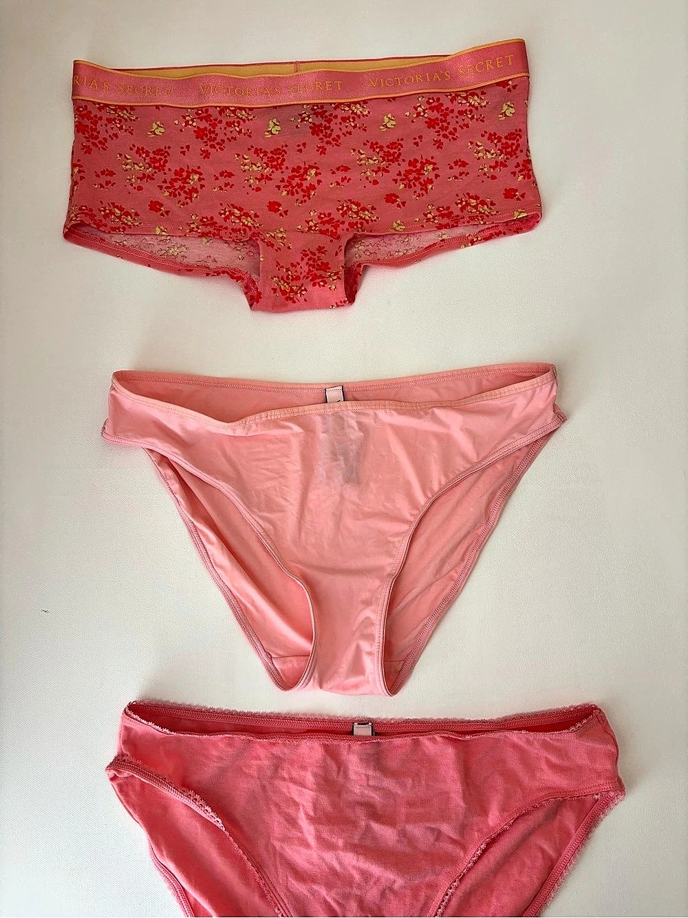 Victoria's Secret 3 Piece Panty Set - Size L